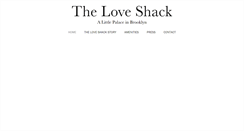 Desktop Screenshot of lovetheloveshack.com