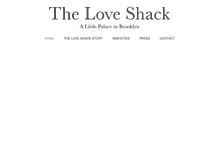 Tablet Screenshot of lovetheloveshack.com